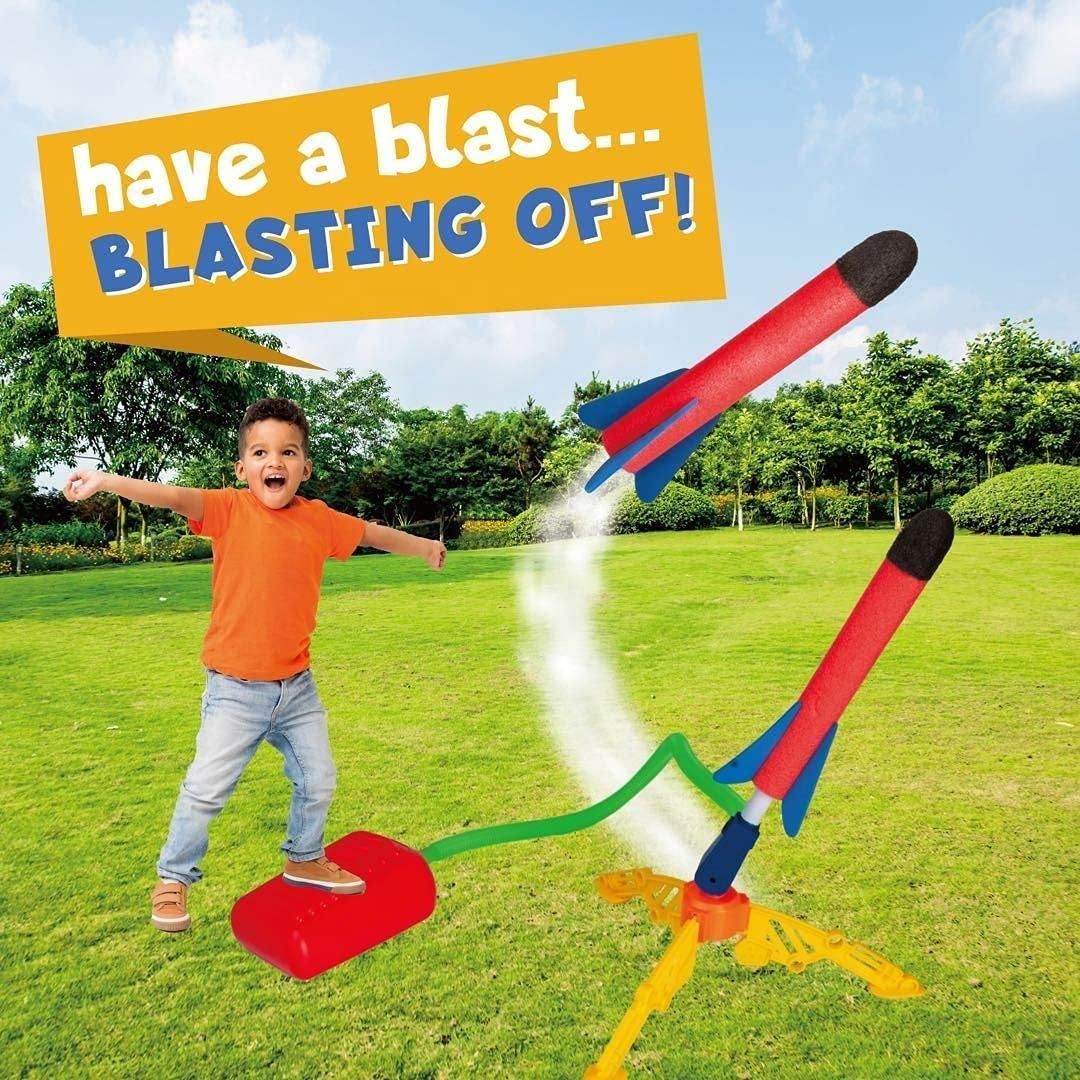 Rocket Air Pressure Toy for Kids