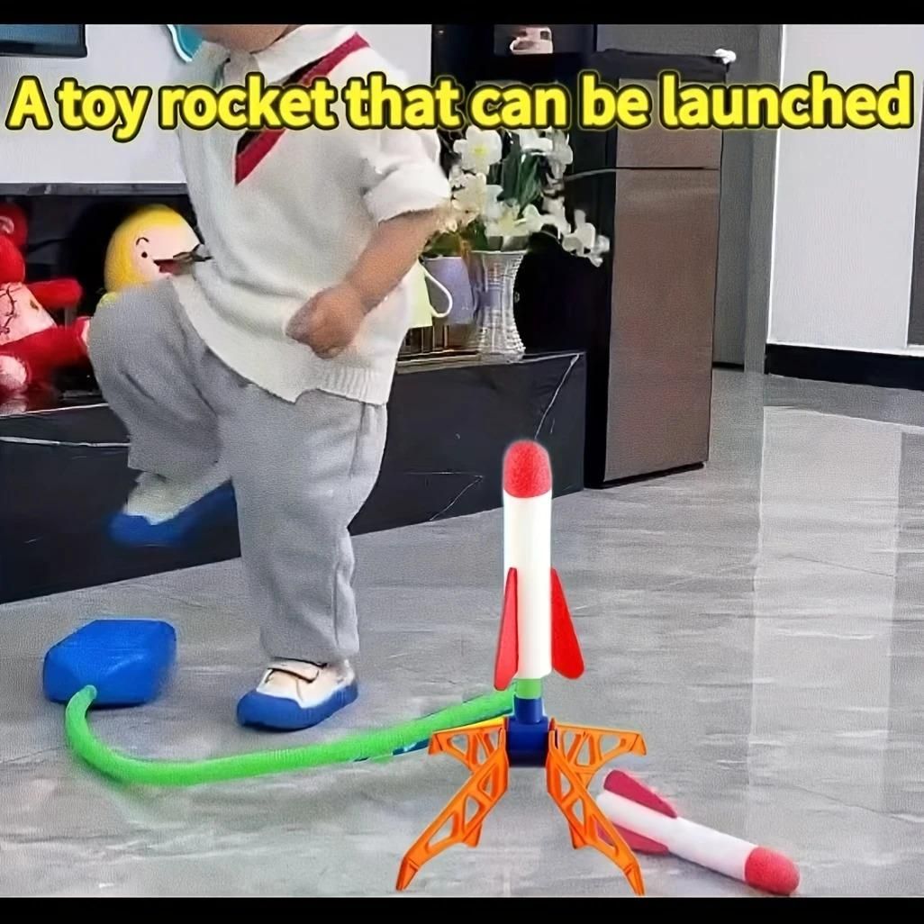 Rocket Air Pressure Toy for Kids